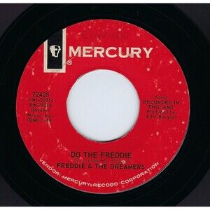 Freddie & The Dreamers 45 Do The Freddie / Tell Me When on Mercury VG Rock